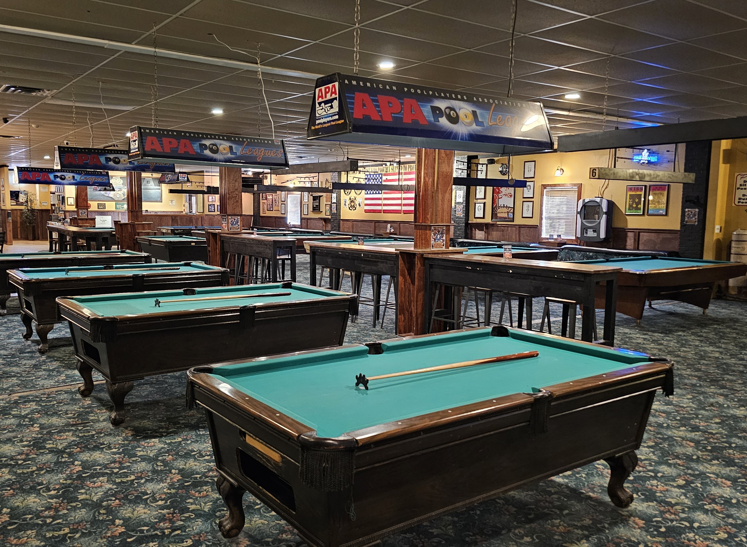 VIP Billiards Interior Shot